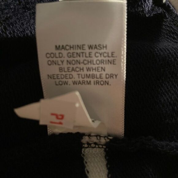 Banana Republic Sweatshirt Men’s Size M Hoodie Pop Stripe New Eclipse - Picture 3 of 6